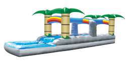 Run 'N' Splash Rock 2 Lane Slide