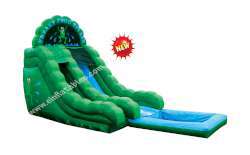 18' Freaky Frog Waterslide with Pool